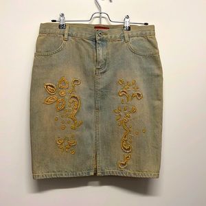 Vintage Buffalo denim skirt, perfect condition, size 27